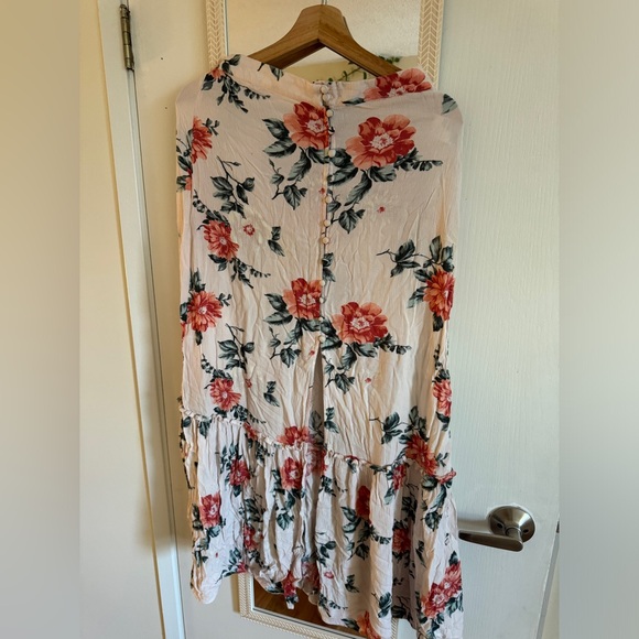 American Eagle Floral Mazi Skirt Button Up Size Small - Picture 2 of 3